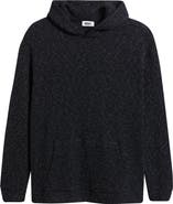 KROST Metallic Speckle Knit Cotton Blend Hoodie