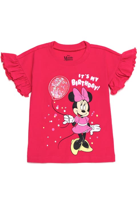 Minnie Mouse Birthday Graphic T-Shirt