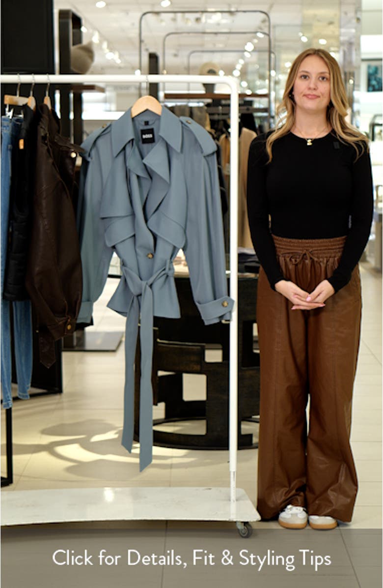 Jacusa Belted Jacket, sales video thumbnail