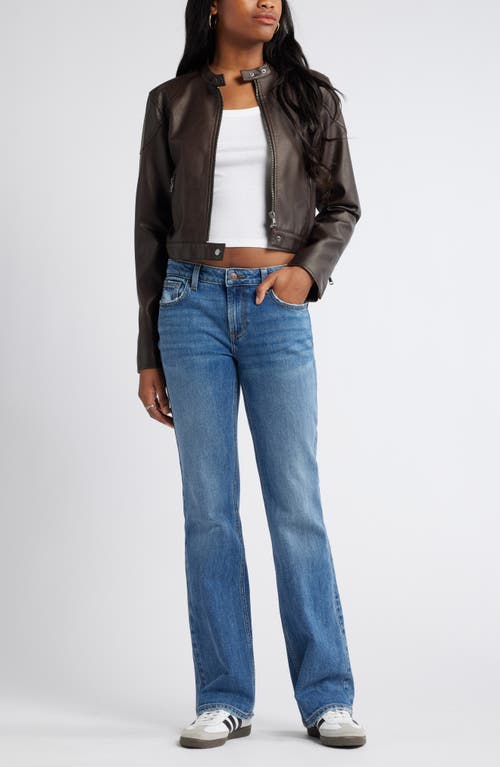 Bp. Low Rise Bootcut Jeans In Damon Wash