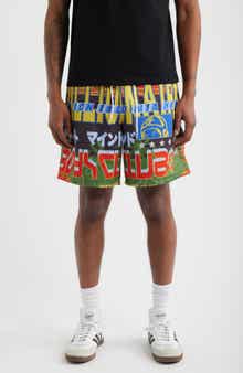 Compass Mesh Drawstring Shorts