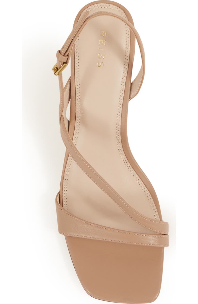 Reiss Alice Slingback Sandal, Alternate, color, Beige