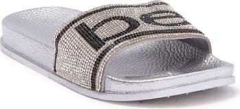 bebe Rhinestone Detail Slide | Nordstromrack