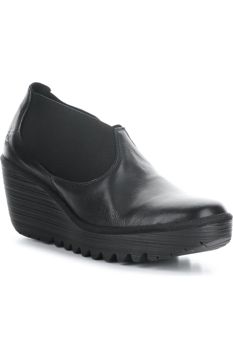 Fly London Yify Platform Wedge Chelsea Boot, Main, color,