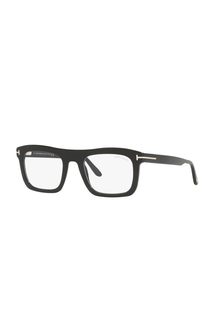 52mm Rectangle optical glasses, Main, color, Black