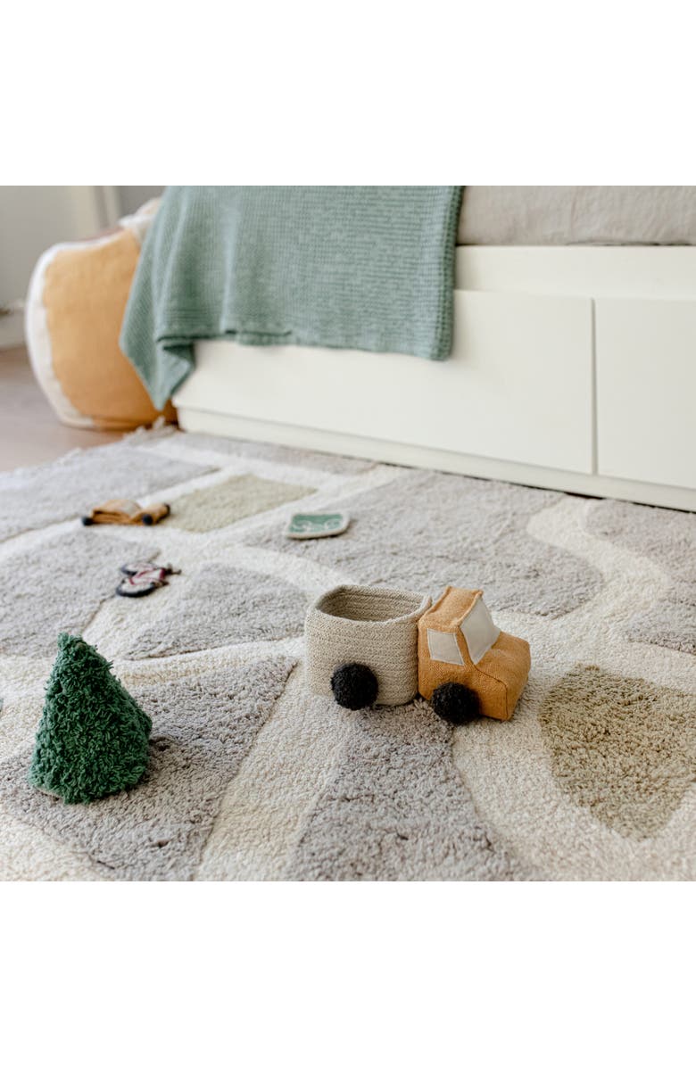 Lorena Canals Washable Play Rug Eco-City, Alternate, color, Multicolor