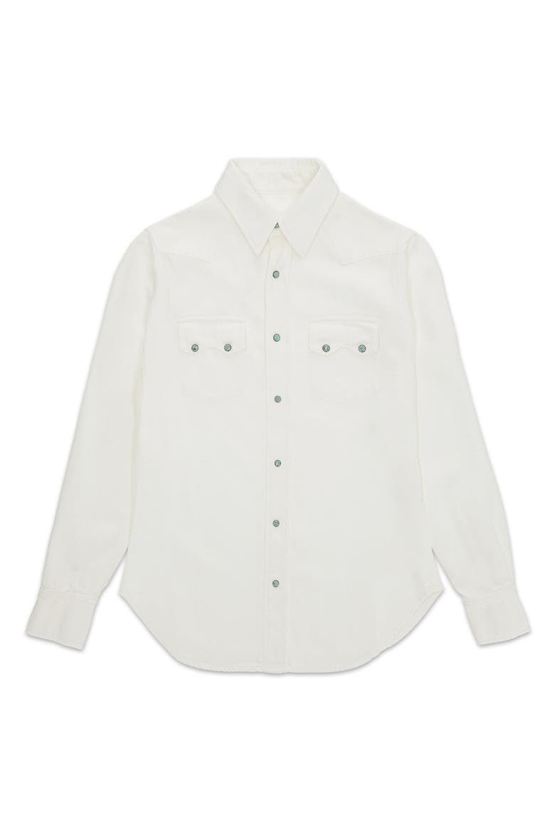 Toledo Texan Shirt, Main, color, Cream