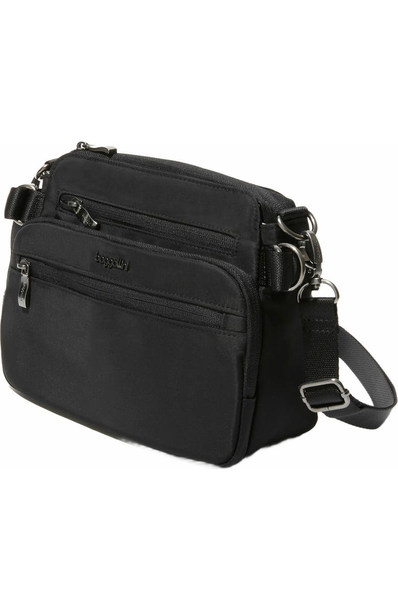 BAGGALLINI Marais Crossbody Bag, Alternate, color, Black Twill
