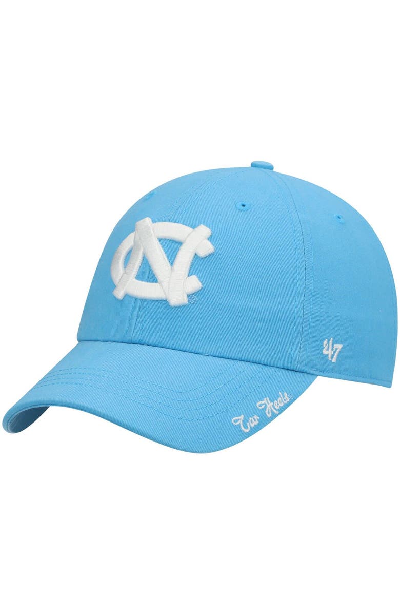 '47 Women's '47 Carolina Blue North Carolina Tar Heels Miata Clean Up Logo Adjustable Hat, Main, color, Light Blue
