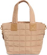 URBAN EXPRESSIONS HANDBAGS Quilted Nylon Tote Bag
