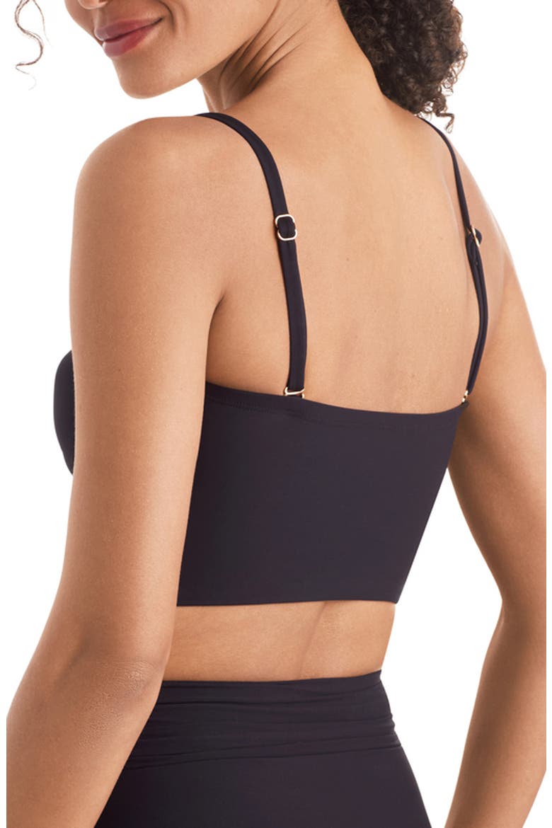 Finn Midkini Swim Top, Alternate, color, BLACK