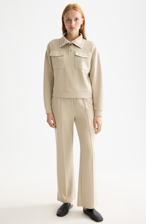 Scotch & Soda Utility Sweatshirt In Neutral