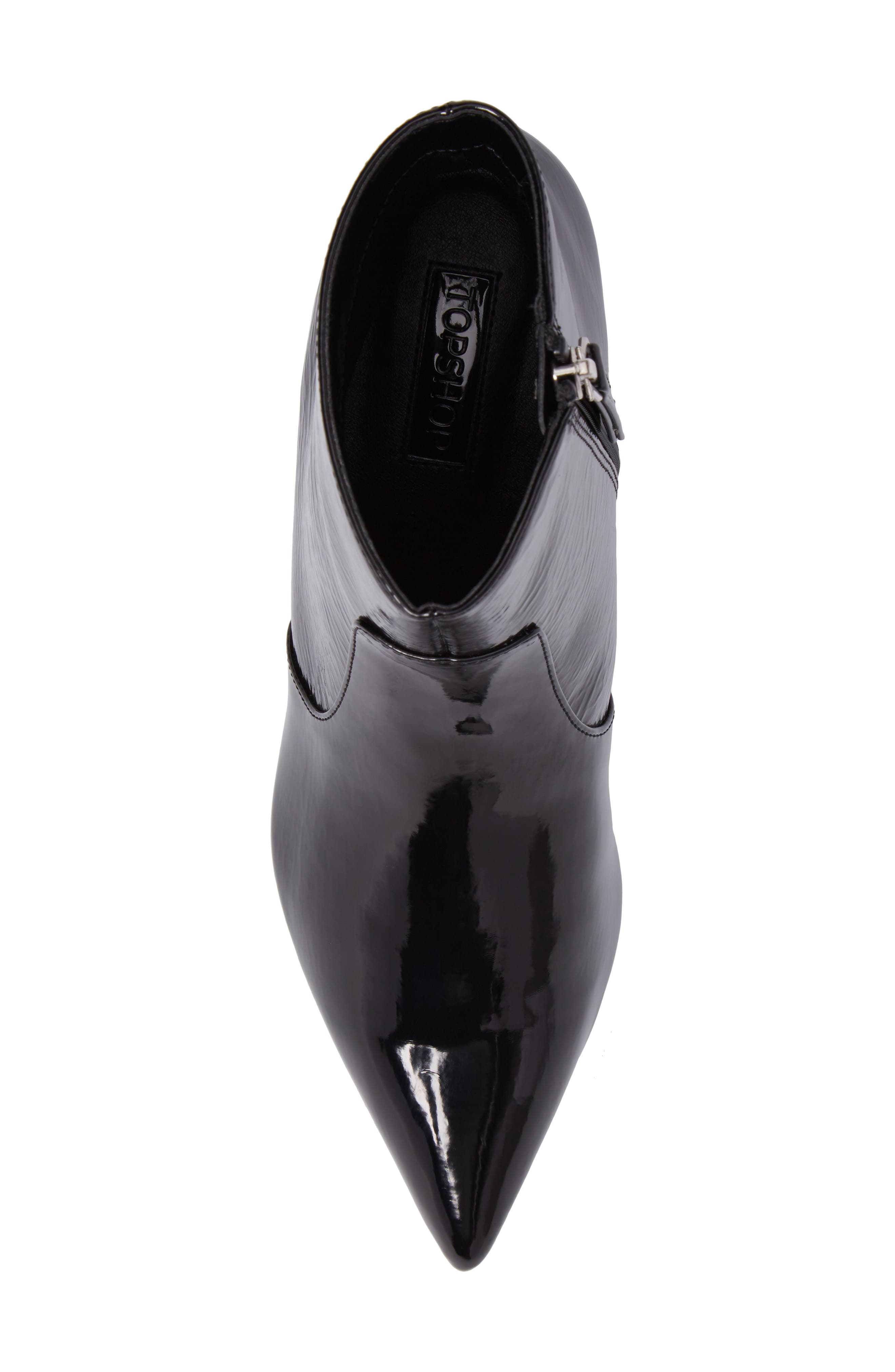 Topshop Abba Pointy Toe Bootie, Alternate, color, 