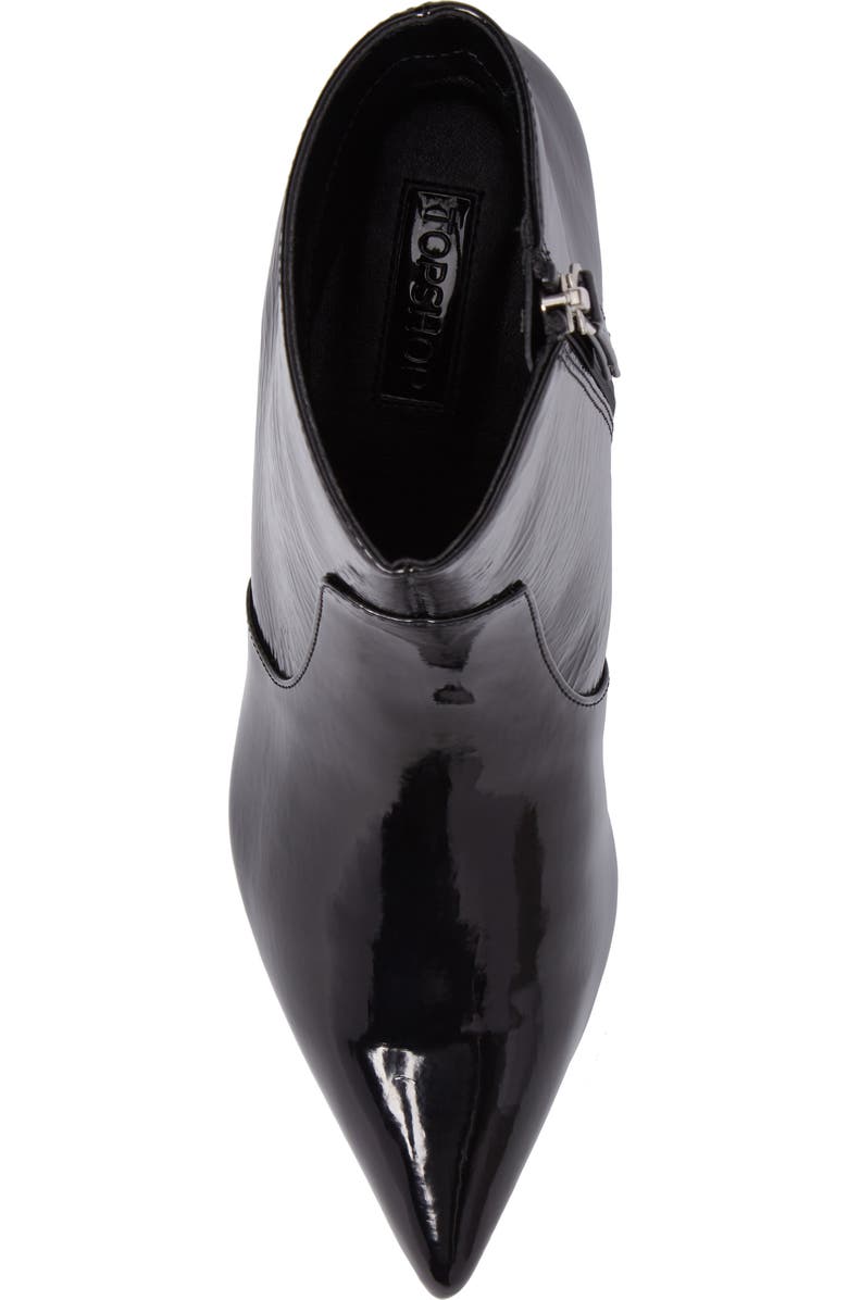 Topshop Abba Pointy Toe Bootie, Alternate, color,