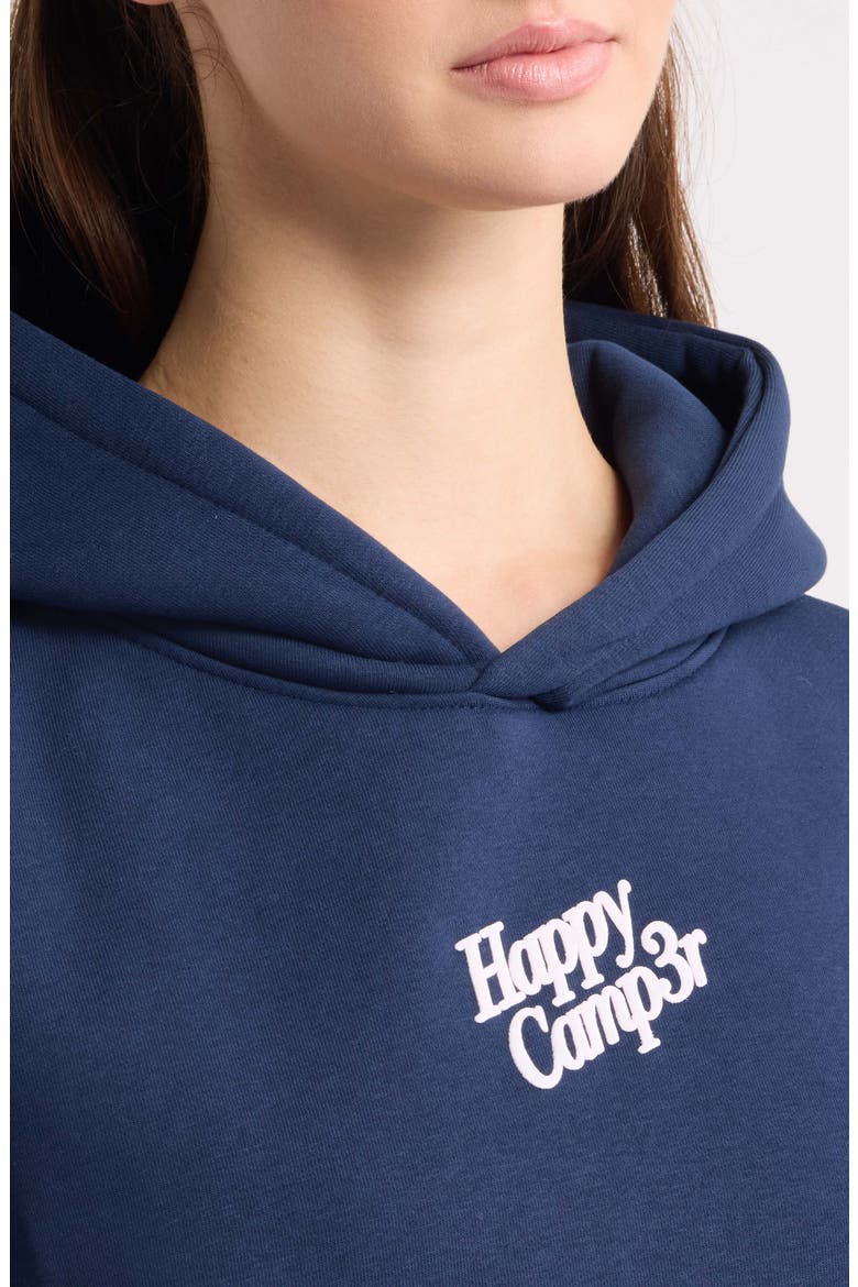 Puff Series Logo Hoodie, Alternate, color, NAVY