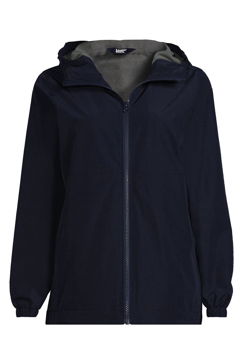 School Uniform  Rain Jacket, Alternate, color, Classic Navy