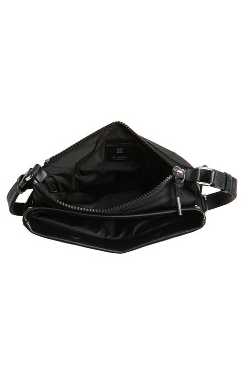 Givenchy Voyou Skinny Leather Crossbody Bag In Black