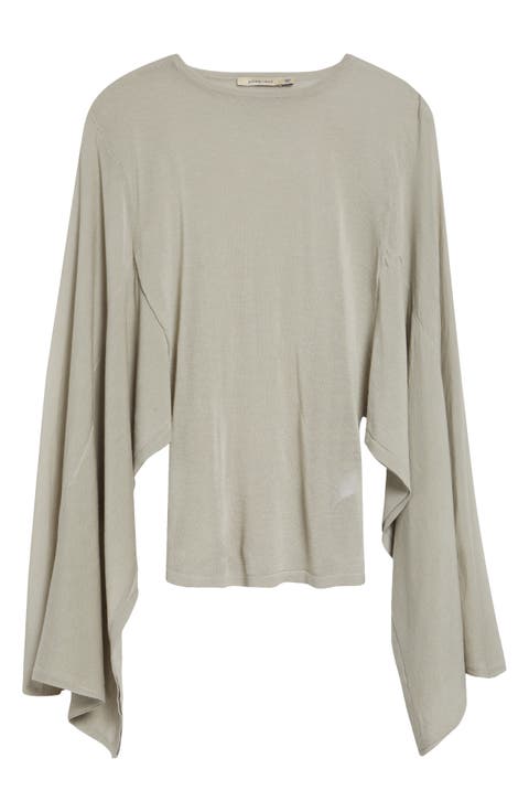Suga Sheer Draped Top