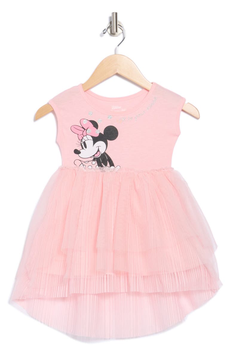 Children's Apparel Network Kids' Minnie Mouse Dress, Main, color,