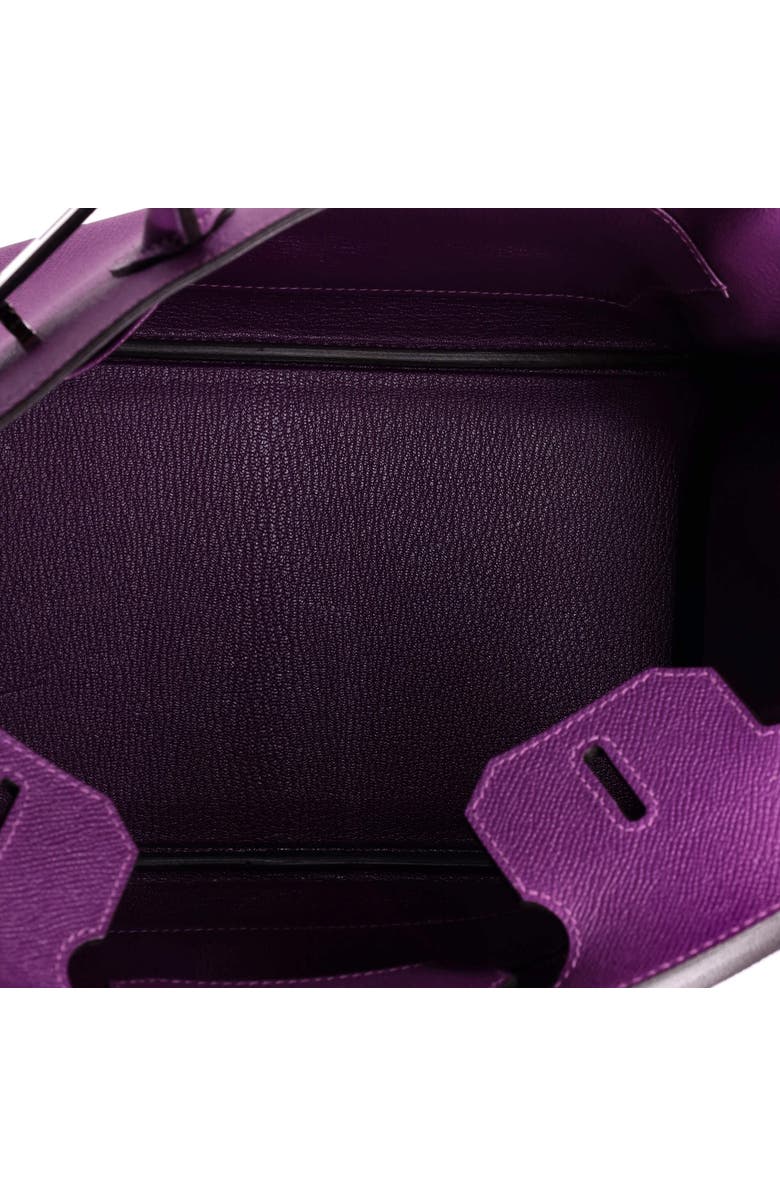 Pre-Owned Hermes Birkin Handbag Purple Epsom with Palladium Hardware 30, Alternate, color, Anemone