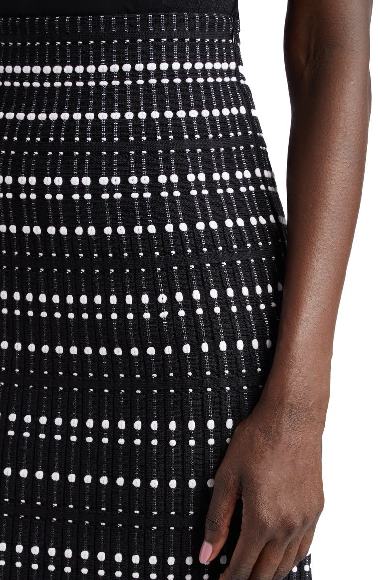 McQueen Jacquard Pencil Sweater Skirt, Alternate, color, 