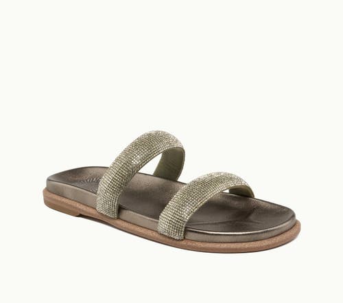 Grace Footwear Cannes Sandal In Khaki Crystal