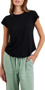 Bella Dahl Cotton Blend Slub Baby Tee