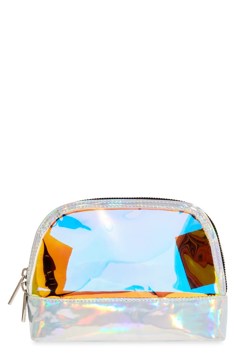 Skinnydip Peek Dazzle Makeup Bag, Main, color, 