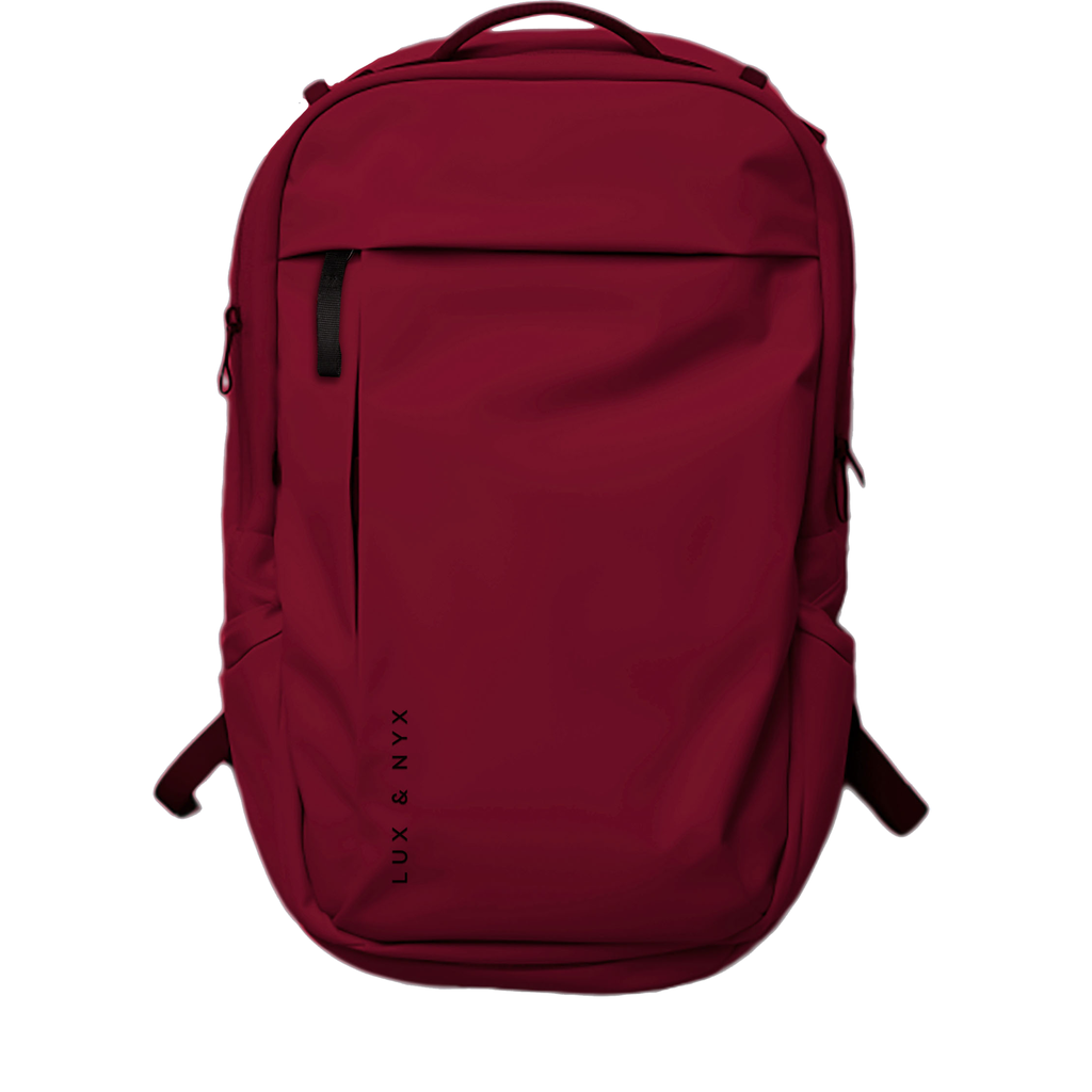 Lux and Nyx Purpose 16-inch Laptop Backpack in Crimson Red  product