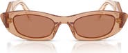 Prada 52mm Oval Sunglasses