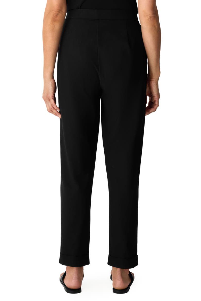 Tapered Ankle Pants, Alternate, color, BLACK