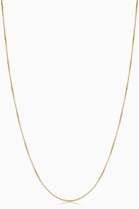 14K Gold Bodega Box Chain