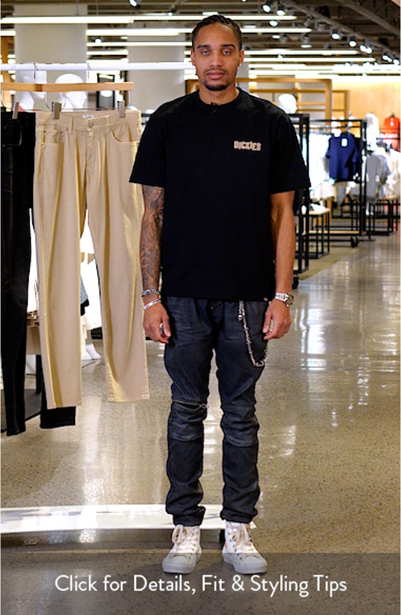 Brick Logo Cotton Graphic T-Shirt, sales video thumbnail