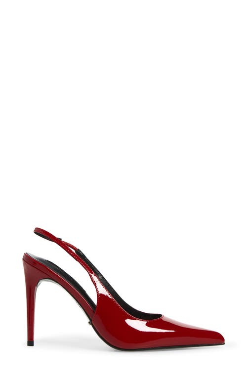 Tony Bianco Slingback Pointed Toe Pump In Red