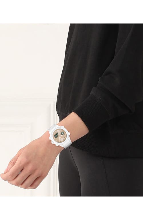 Lacoste Lc33 Silicone Strap Watch, 40mm