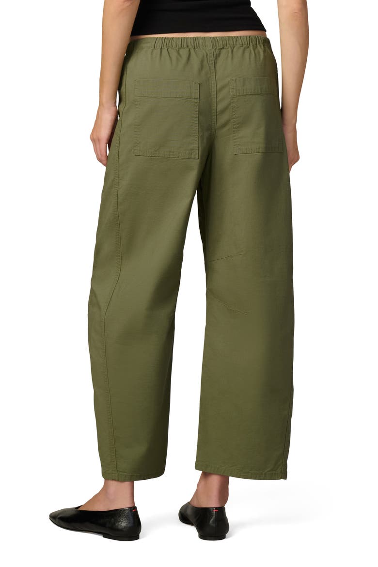 The Bowie Cotton Blend Drawstring Pants, Alternate, color, MARTINI