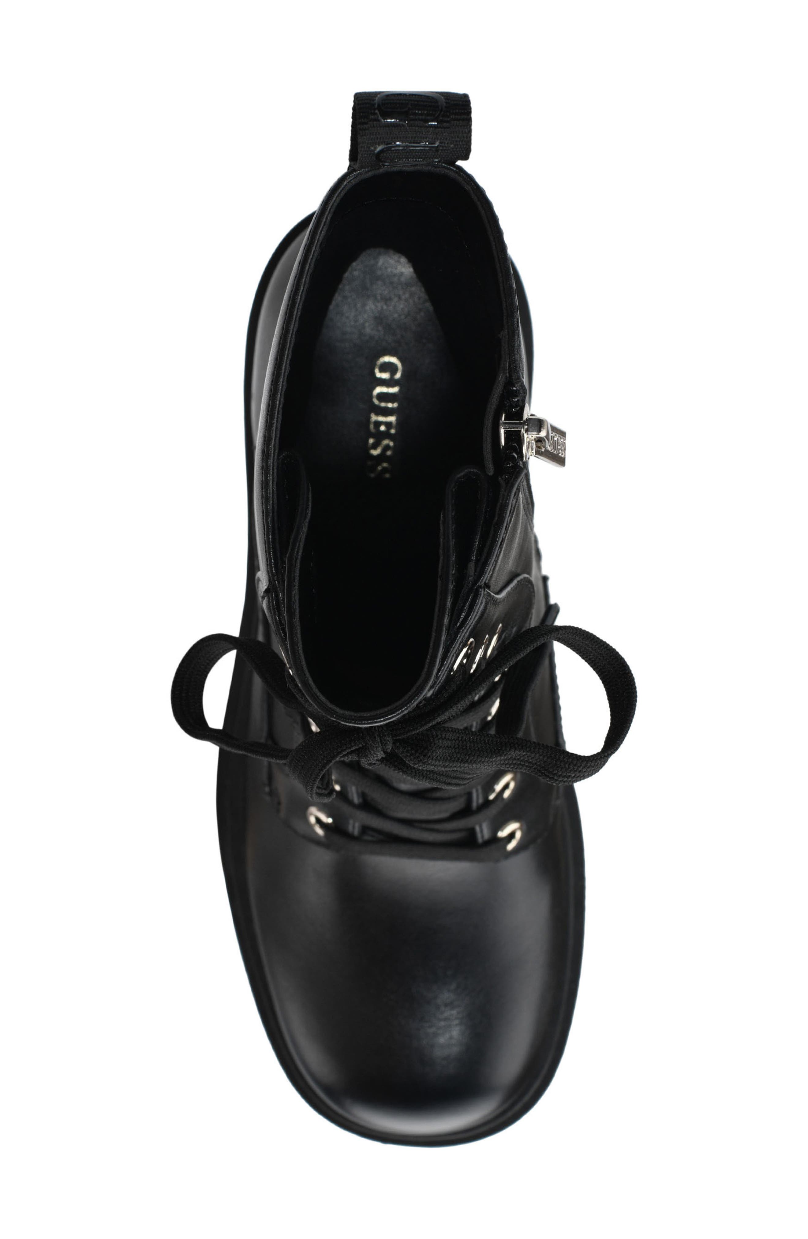 GUESS Juel Platform Combat Boot, Alternate, color, 