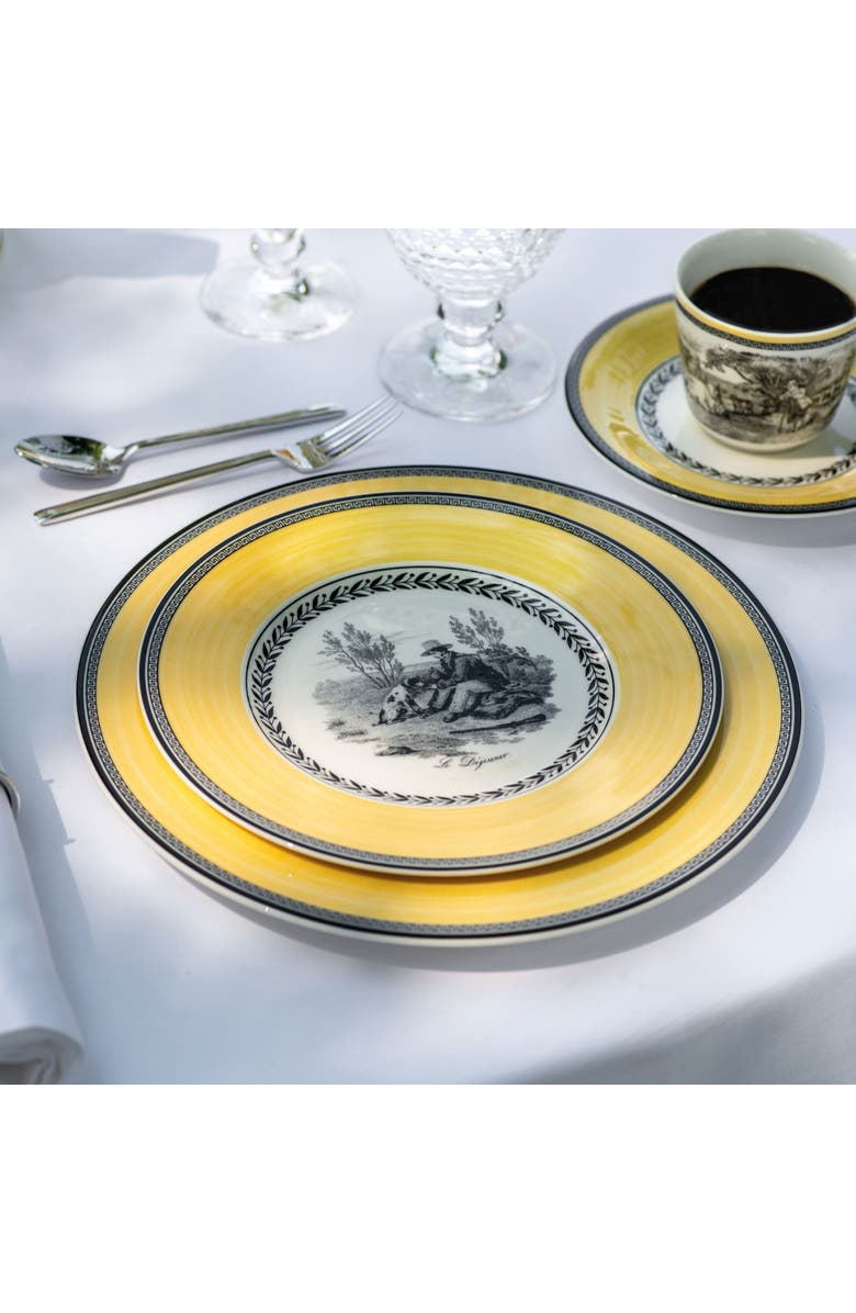 Villeroy & Boch Audun Chasse Salad Plate, Alternate, color, Yellow