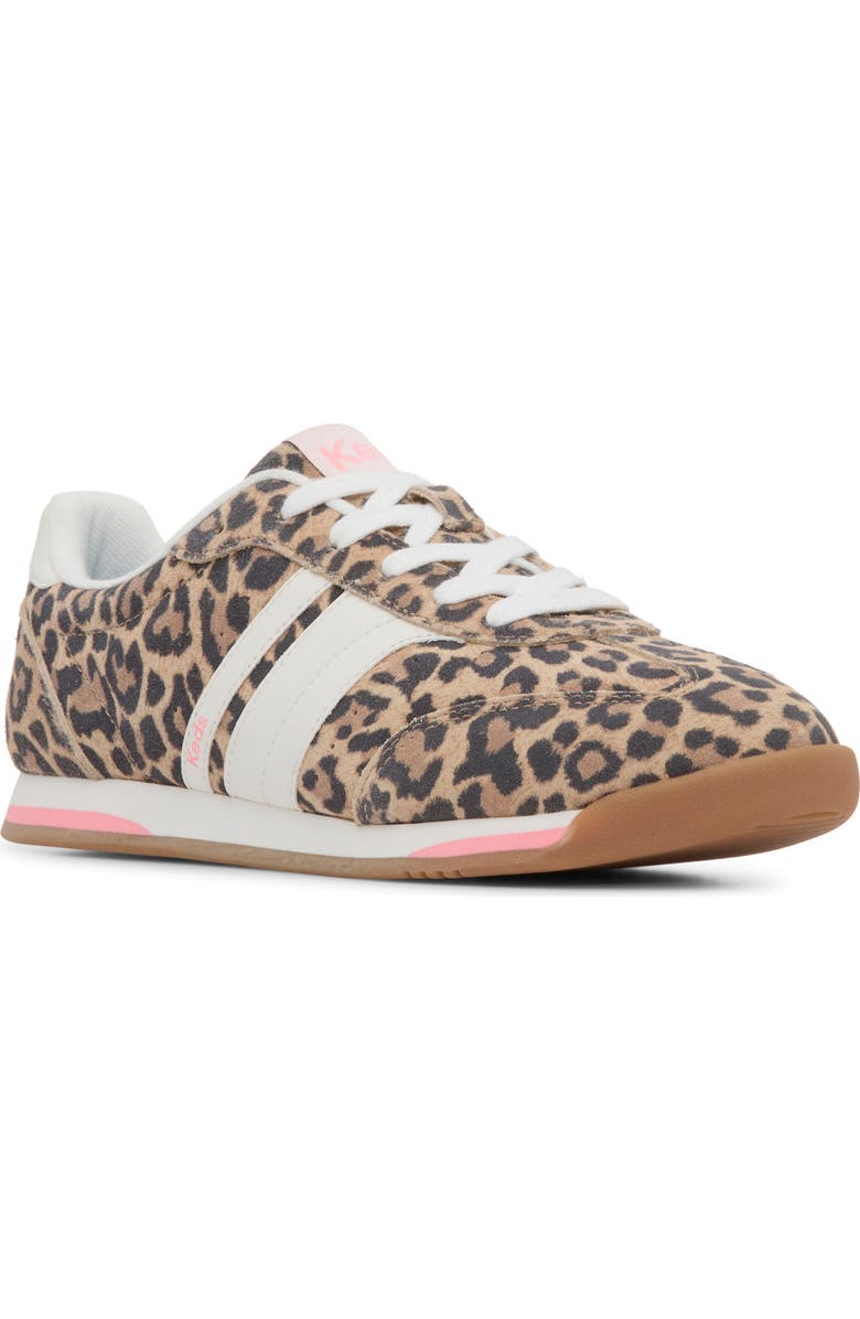 Keds<sup>®</sup> Revival Leopard Print Sneaker, Main, color, Tan/ Brown