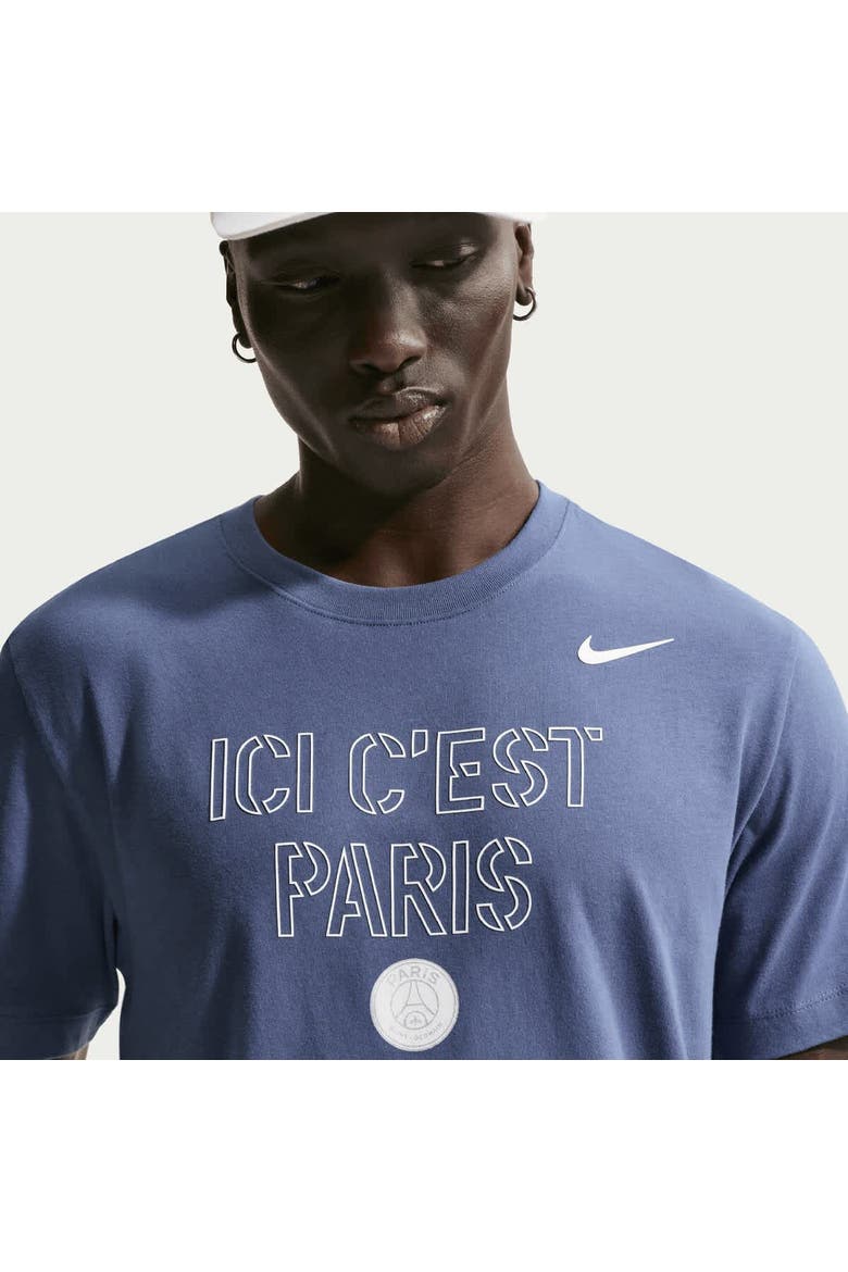 Men's Nike  Blue Paris Saint-Germain Team Pride T-Shirt, Alternate, color, Blue