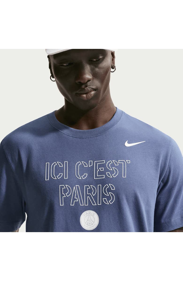 Nike Men's Nike  Blue Paris Saint-Germain Team Pride T-Shirt, Alternate, color, Blue