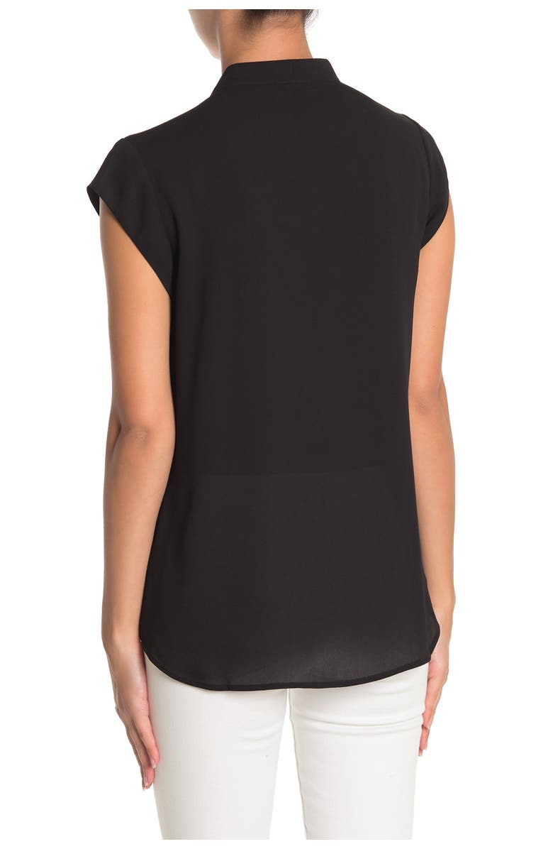 Halogen<sup>®</sup> Surplice Cap Sleeve Blouse, Alternate, color,