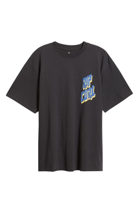 Liquid Trips Slant Graphic T-Shirt