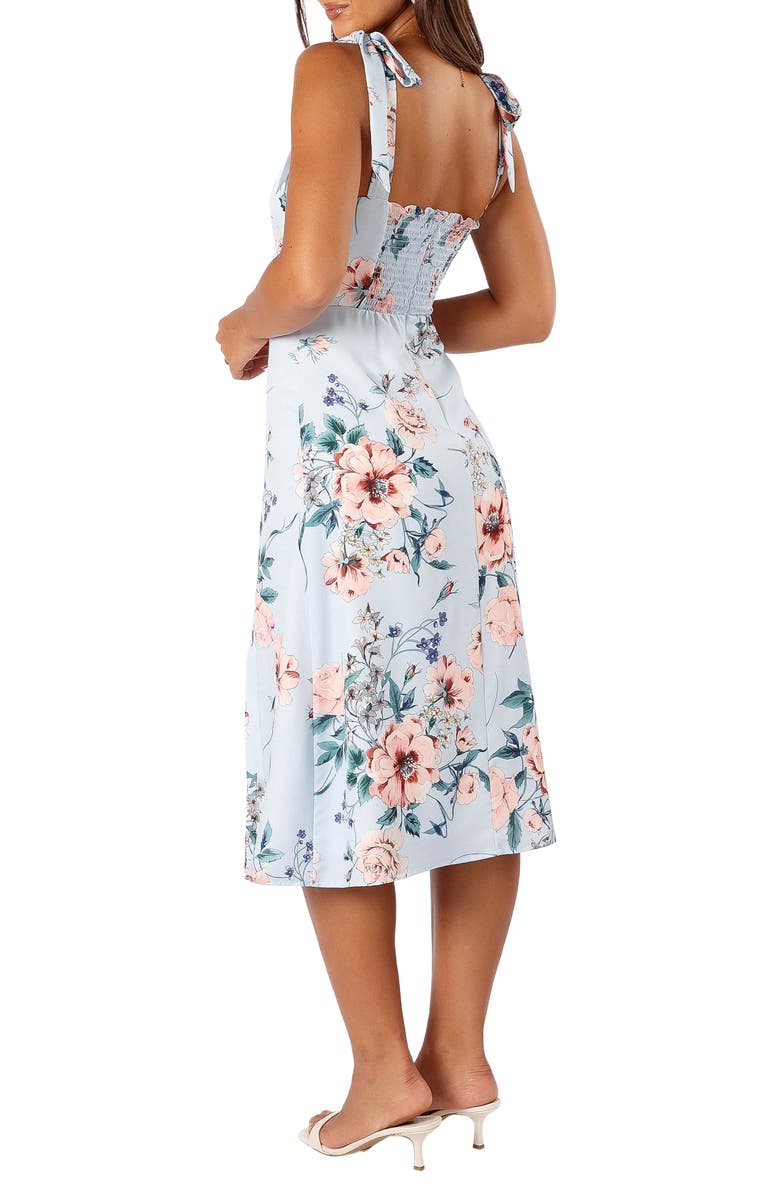 Petal & Pup Laurel Floral Print Sundress, Alternate, color, Blue Floral