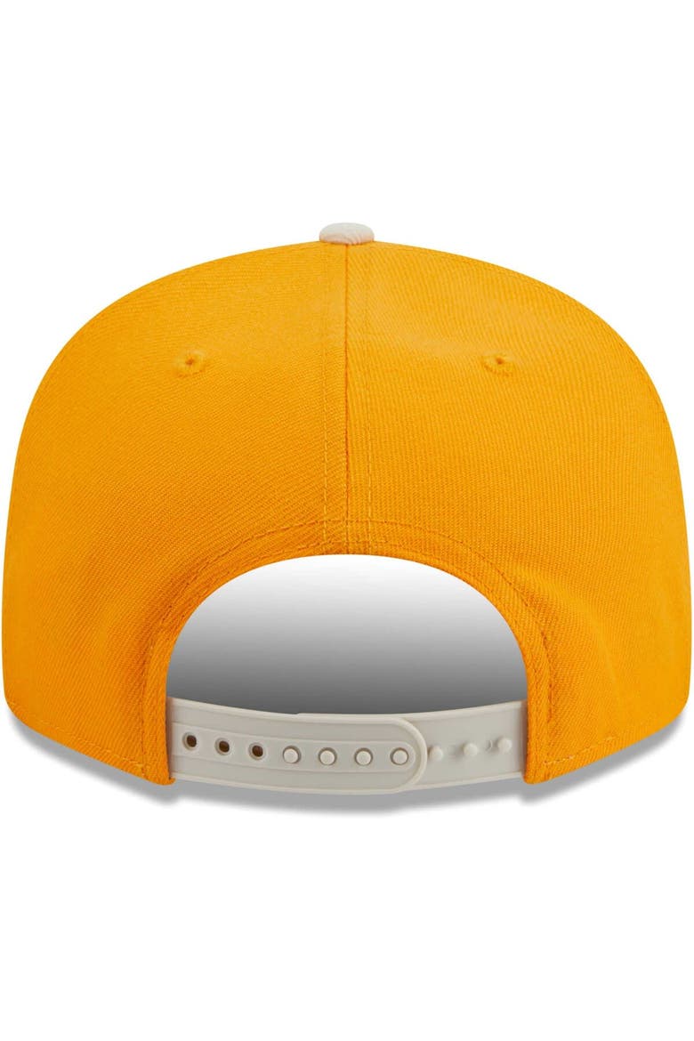 Men's New Era Gold New York Yankees Tiramisu  9FIFTY Snapback Hat, Alternate, color, Gold