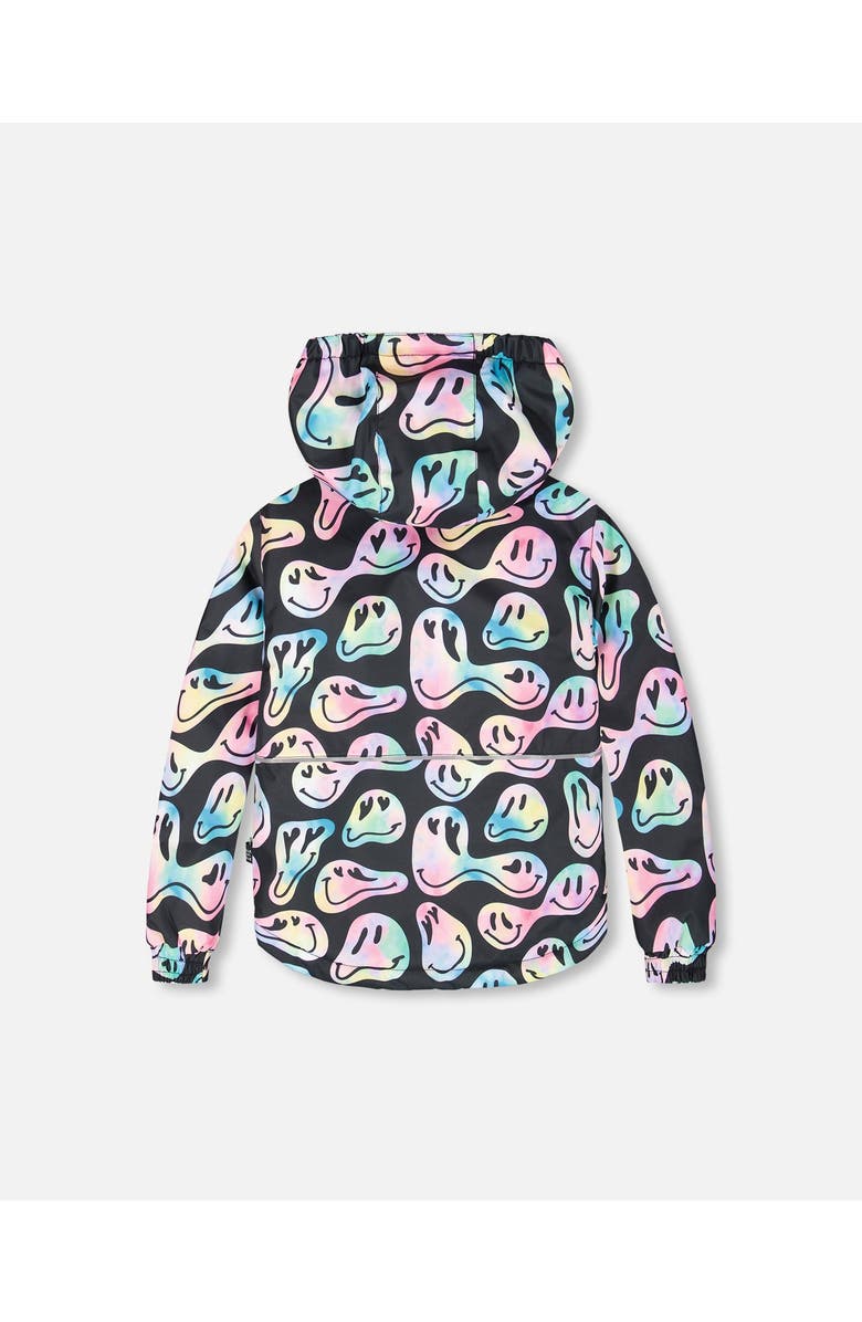 Deux par Deux Girl Two-Piece Chill Outerwear Set with Light Insulation, Main, color, Rainbow Gradient