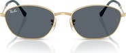 Ray-Ban 58mm Irregular Oval Sunglasses