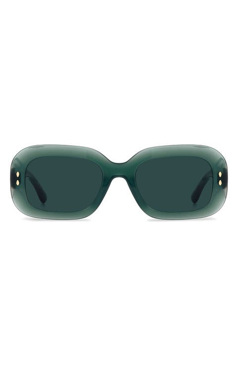 53mm Rectangular Sunglasses