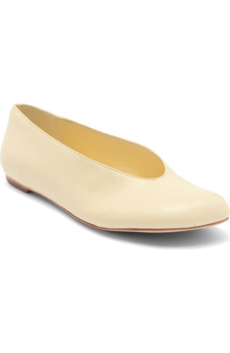 Reformation Brenna Ballet Flat, Main, color,