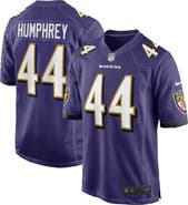 Nike Men's Nike Marlon Humphrey Purple Baltimore Ravens Game Team Jersey